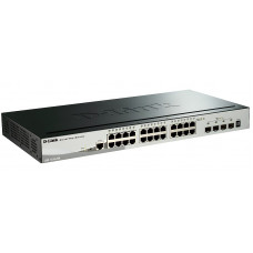 Коммутатор D-Link DGS-1510-28X 24G 4SFP+ настраиваемый