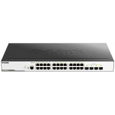 Коммутатор D-Link DGS-3000-28L/B1A 24x1Гбит/с 4SFP управляемый