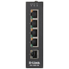 Коммутатор D-Link DIS-100E-5W/A1A 5x100Mb неуправляемый