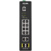 Коммутатор D-Link DIS-200G-12PS/A 10x1Гбит/с 2SFP 8PoE 240W управляемый