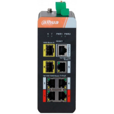 Коммутатор Dahua DH-IS4207-4GT-120 (L2) 2SFP 4PoE 120W управляемый