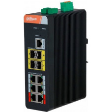 Коммутатор Dahua DH-IS4410-6GT-120 (L2) 6x1Гбит/с 4SFP 6PoE 120W управляемый