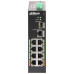 Коммутатор Dahua DH-LR2110-8ET-120 (L2) 1x100Мбит/с 8x1Гбит/с 1SFP 6PoE+ 2PoE++ 120W неуправляемый