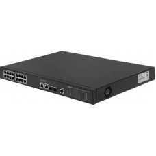 Коммутатор Dahua DH-S4220-16GT-190 (L2) 16x100Мбит/с 2x1Гбит/с 2SFP 16PoE 190W управляемый