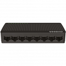 Коммутатор Digma DSW-108GE DSW-108GEV2 (L2) 8x1Гбит/с неуправляемый