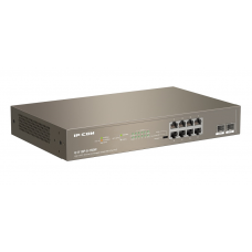 Коммутатор IP-Com G1110P-8-150W (L2) 8x1Гбит/с 2SFP 8PoE 130W неуправляемый