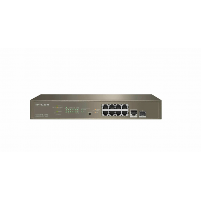 Коммутатор IP-Com G5310P-8-150W (L3) 8x1Гбит/с 1xКомбо(1000BASE-T/SFP) 1SFP 8PoE 130W управляемый Коммутатор IP-Com G5310P-8-150W (L3) 8x1Гбит/с 1xКомбо(1000BASE-T/SFP) 1SFP 8PoE 130W управляемый