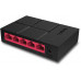 Коммутатор Mercusys MS105G (L2) 5x1Гбит/с неуправляемый