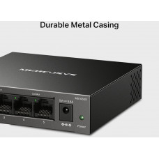 Коммутатор Mercusys MS105GS (L2) 5x1Гбит/с неуправляемый