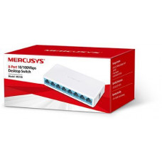 Коммутатор Mercusys MS108 (L2) 8x100Мбит/с неуправляемый