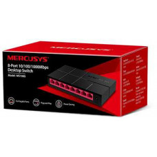 Коммутатор Mercusys MS108G (L2) 8x1Гбит/с неуправляемый