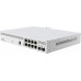 Коммутатор MikroTik CSS610-8P-2S+IN 8x1Гбит/с 2SFP+ 8PoE 8PPoE 140W управляемый