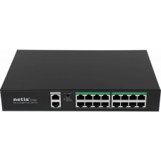 Коммутатор Netis P116GC (L2) 18x1Гбит/с 16PoE+ 240W неуправляемый