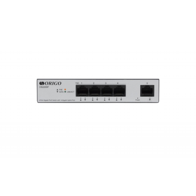 Коммутатор Origo OS2205P/60W OS2205P/60W/A1A (L2) 5x1Гбит/с 4PoE 60W неуправляемый