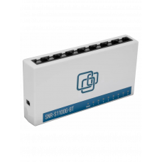 Коммутатор SNR SNR-S1100G-8T (L2) 8x1Гбит/с неуправляемый