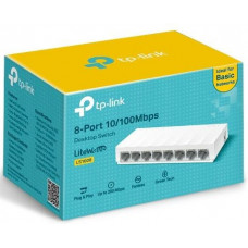 Коммутатор TP-Link LS1008 (L2) 8x100Мбит/с неуправляемый