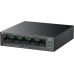 Коммутатор TP-Link LS105LP (L2) 5x100Мбит/с 4PoE 41W неуправляемый