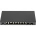 Коммутатор TP-Link SG2210P (L2) 8x1Гбит/с 2SFP 8PoE+ управляемый