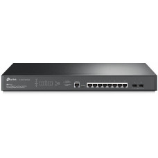 Коммутатор TP-Link SG3210XHP-M2 (L2+) 8x2.5Гбит/с 2SFP+ 8PoE+ 240W управляемый