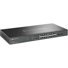 Коммутатор TP-Link SG3218XP-M2 (L2+) 16x2.5Гбит/с 2xКомбо(10GBase-T/SFP+) 2SFP+ 8PoE+ 240W управляемый