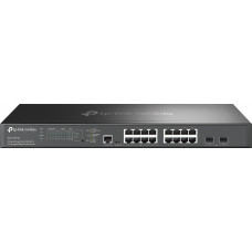 Коммутатор TP-Link SG3218XP-M2 (L2+) 16x2.5Гбит/с 2xКомбо(10GBase-T/SFP+) 2SFP+ 8PoE+ 240W управляемый