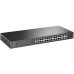 Коммутатор TP-Link SL2428P (L2) 24x100Мбит/с 4x1Гбит/с 2xКомбо(1000BASE-T/SFP) 24PoE+ 250W управляемый