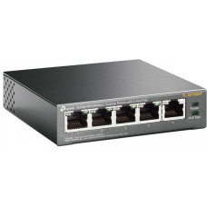 Коммутатор TP-Link TL-SF1005P (L2) 5x100Мбит/с 4PoE 58W неуправляемый