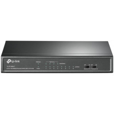Коммутатор TP-Link TL-SF1008LP (L2) 8x100Мбит/с 4PoE 41W неуправляемый