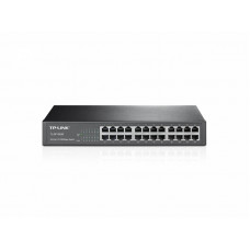 Коммутатор TP-Link TL-SF1024D (L2) 24x100Мбит/с неуправляемый
