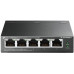 Коммутатор TP-Link TL-SG1005LP (L2) 5x1Гбит/с 4PoE+ 40W неуправляемый