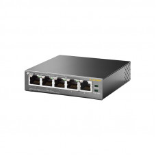 Коммутатор TP-Link TL-SG1005P (L2) 5x1Гбит/с 4PoE+ 65W неуправляемый