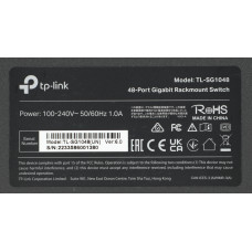 Коммутатор TP-Link TL-SG1048 (L2) 48x1Гбит/с неуправляемый