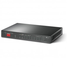 Коммутатор TP-Link TL-SG1210MP 9x1Гбит/с 1xКомбо(1000BASE-T/SFP) 8PoE+ 123W неуправляемый