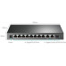 Коммутатор TP-Link TL-SG1210MPE (L2) 10x1Гбит/с 1xКомбо(1000BASE-T/SFP) 8PoE+ 123W настраиваемый