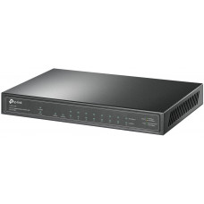 Коммутатор TP-Link TL-SG1210P (L2) 9x1Гбит/с 1SFP 8PoE+ 63W неуправляемый