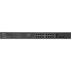 Коммутатор TP-Link TL-SG1218MPE (L2) 18x1Гбит/с 2xКомбо(1000BASE-T/SFP) 16PoE+ 192W управляемый