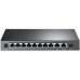 Коммутатор TP-Link TL-SL1311MP 8x100Мбит/с 2x1Гбит/с 1SFP 8PoE+ 124W неуправляемый
