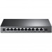 Коммутатор TP-Link TL-SL1311MP 8x100Мбит/с 2x1Гбит/с 1SFP 8PoE+ 124W неуправляемый
