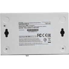 Коммутатор Zyxel GS1005HP-EU0101F (L2) 5x1Гбит/с 4PoE+ 60W неуправляемый