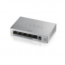 Коммутатор Zyxel GS1005HP-EU0101F (L2) 5x1Гбит/с 4PoE+ 60W неуправляемый
