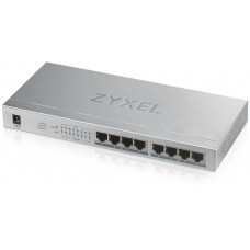 Коммутатор Zyxel GS1008HP-EU0101F 8x1Гбит/с 8PoE+ 60W неуправляемый