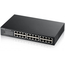 Коммутатор Zyxel GS1100-24E-EU0103F (L2) 24x1Гбит/с неуправляемый