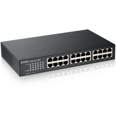 Коммутатор Zyxel GS1100-24E-EU0103F (L2) 24x1Гбит/с неуправляемый