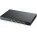Коммутатор Zyxel GS190024HPV2-EU0101F (L2) 24x1Гбит/с 2SFP 24PoE+ 170W управляемый