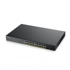 Коммутатор Zyxel GS190024HPV2-EU0101F (L2) 24x1Гбит/с 2SFP 24PoE+ 170W управляемый