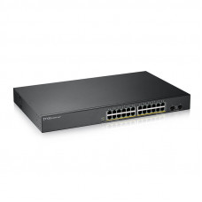 Коммутатор Zyxel GS190024HPV2-EU0101F (L2) 24x1Гбит/с 2SFP 24PoE+ 170W управляемый