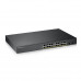 Коммутатор Zyxel GS190024HPV2-EU0101F (L2) 24x1Гбит/с 2SFP 24PoE+ 170W управляемый