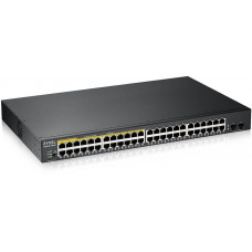 Коммутатор Zyxel GS190048HPV2-EU0101F 48G 2SFP 24PoE+ 170W управляемый