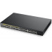 Коммутатор Zyxel GS190048HPV2-EU0101F 48G 2SFP 24PoE+ 170W управляемый
