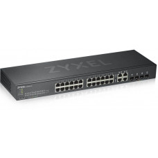 Коммутатор Zyxel GS1920-24V2-EU0101F (L2) 24x1Гбит/с 4xКомбо(1000BASE-T/SFP) управляемый